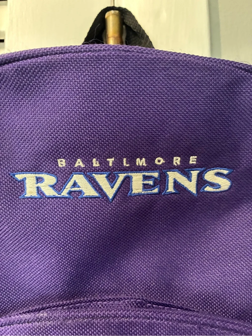 Embroidered NFL Baltimore Ravens Mini BookBag